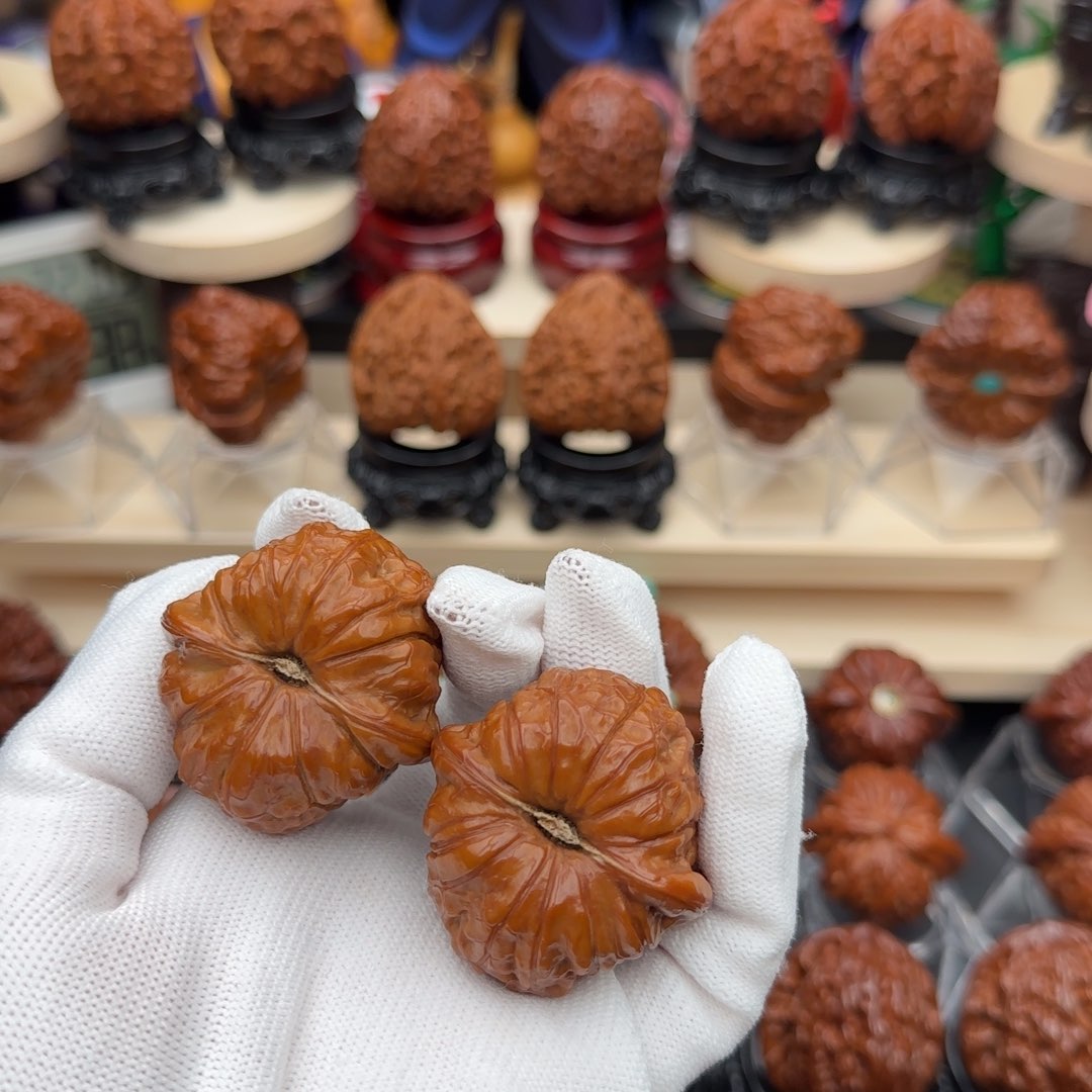 文玩核桃吊坠历**乡41全品南瓜墩