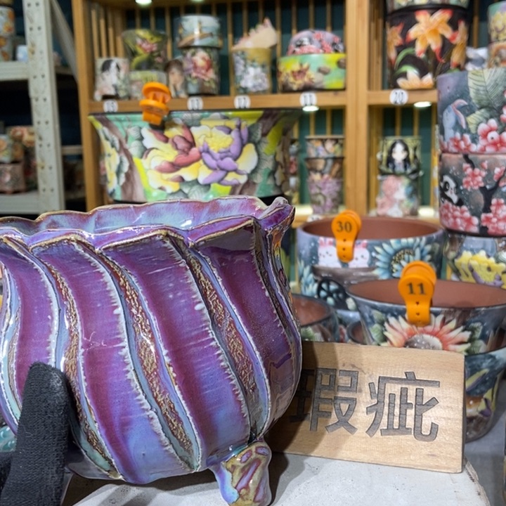 红陶景德镇艺术手绘作品