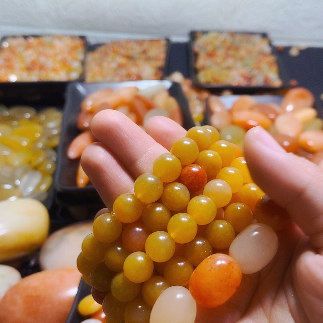 本***性新疆金丝玉吊坠项链