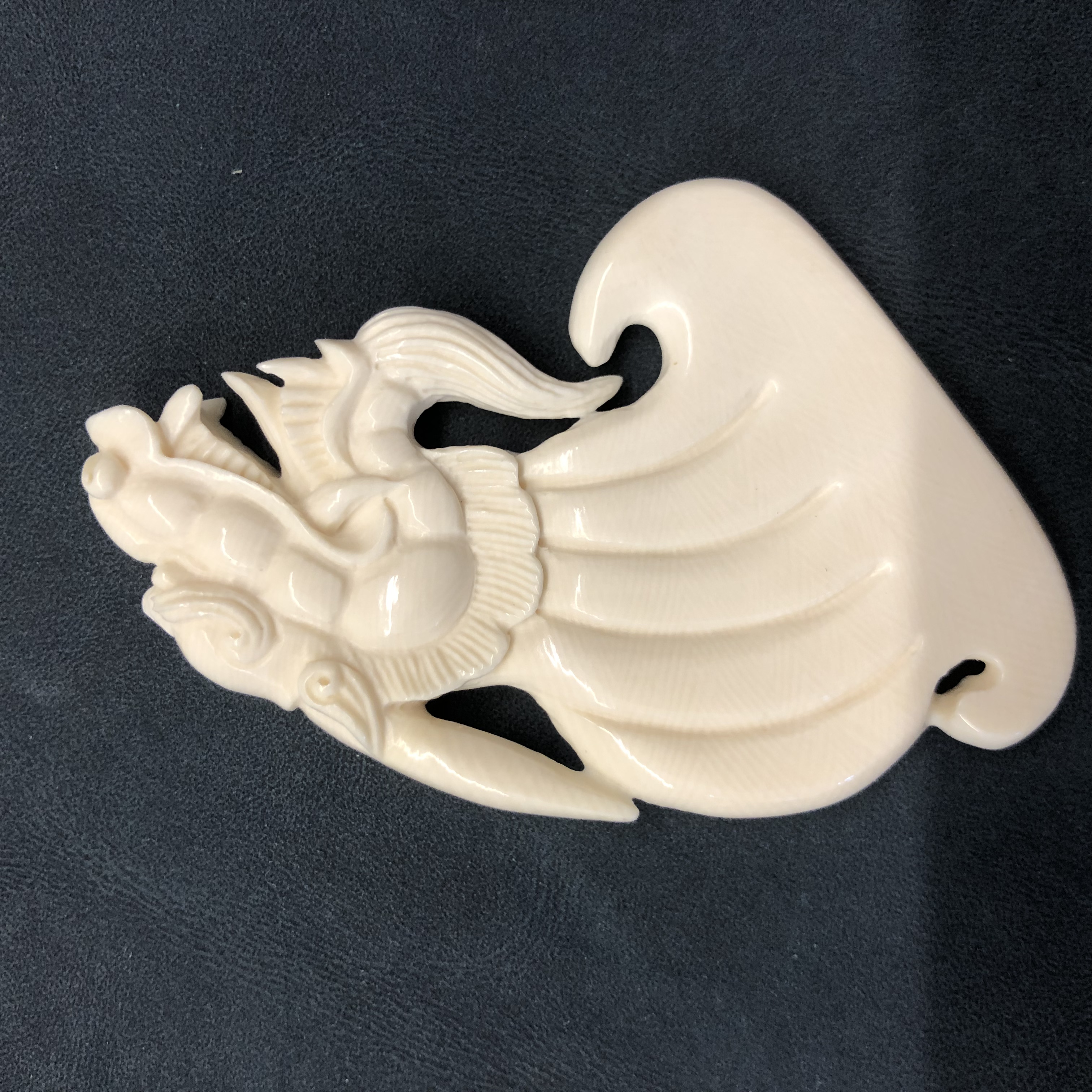 A00160貔貅猛犸牙工艺品