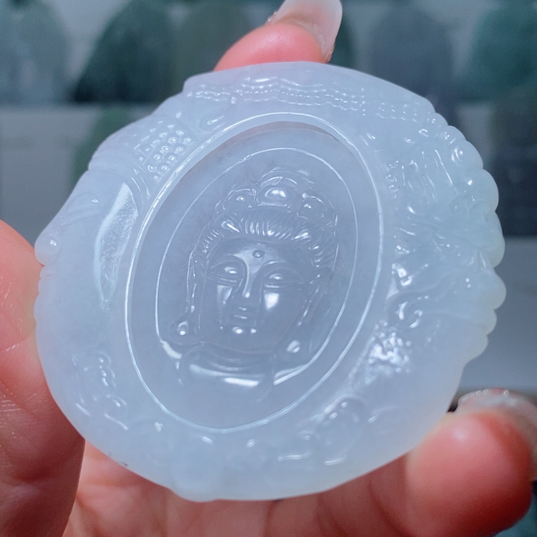 定制翡翠未镶嵌定制吊坠