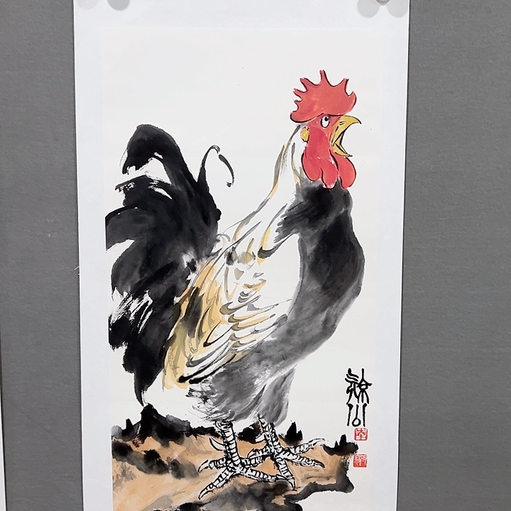国画阿*秦守亮老师作品国画