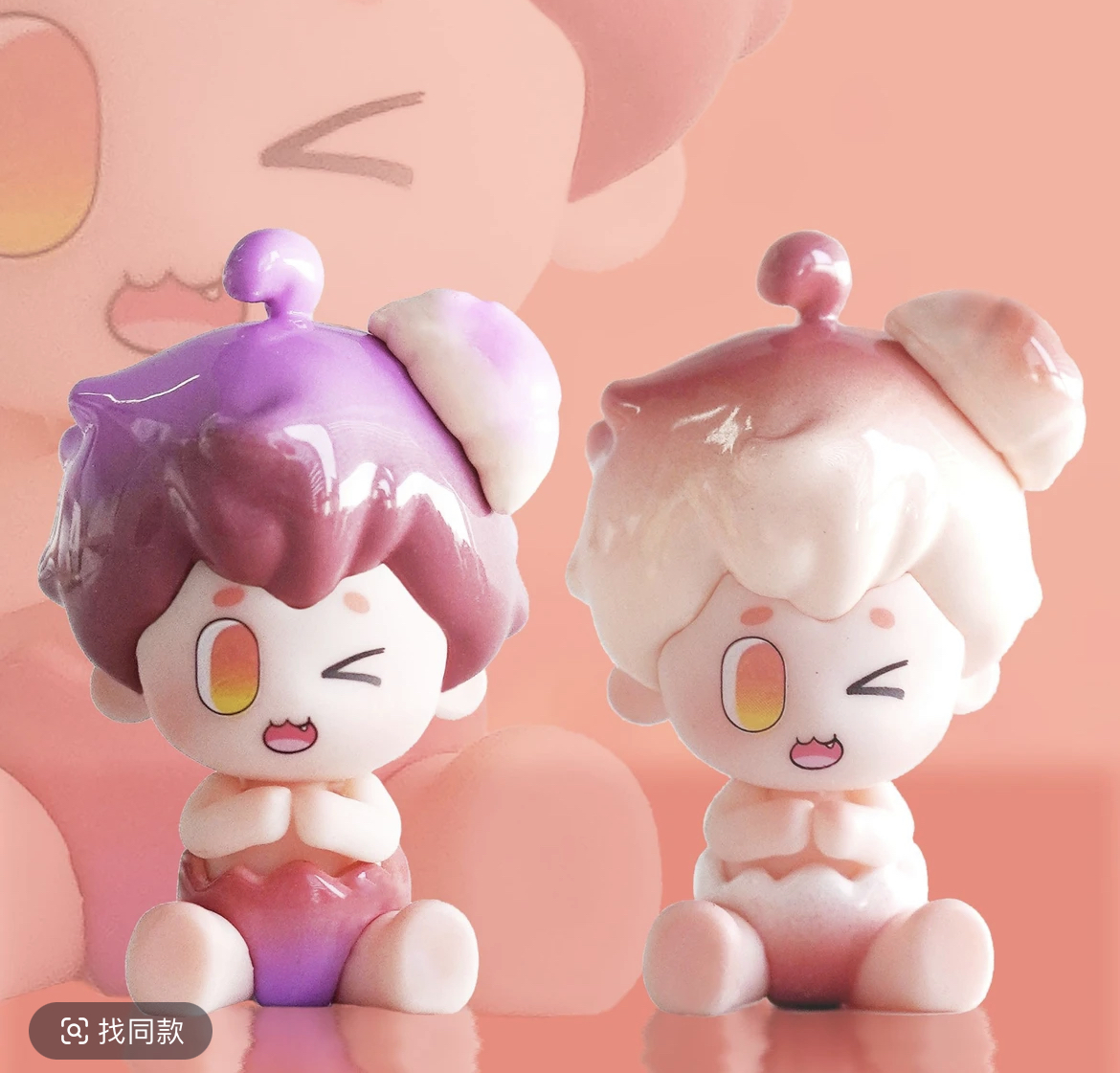 【TOP拆盒】【老粉专属】dudu食玩萌粒系列盲盒摆件-连连