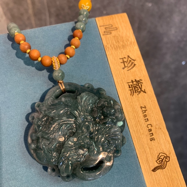 【凤求凰】翡翠凤凰寓意吉祥 富贵与幸福更是传统文化 显白百搭精美