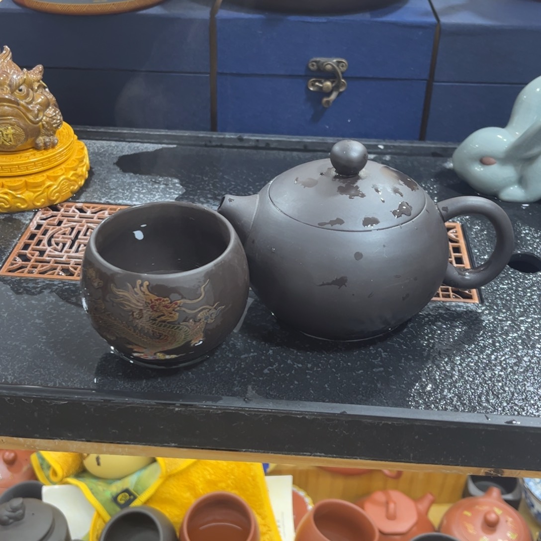 茶杯紫砂一壶1个主人杯