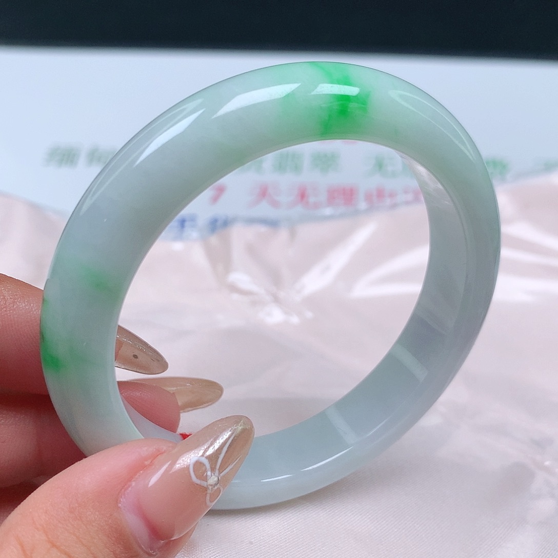 未镶嵌手镯翡翠6067