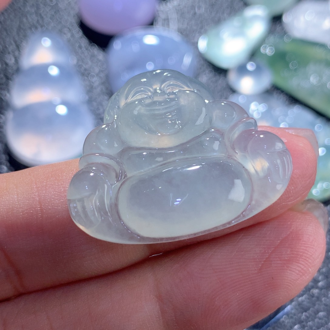 翡翠颈饰未镶嵌缅甸