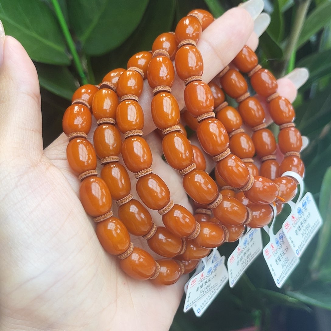 未镶嵌琥珀手链9 m多样性发其一（全品）