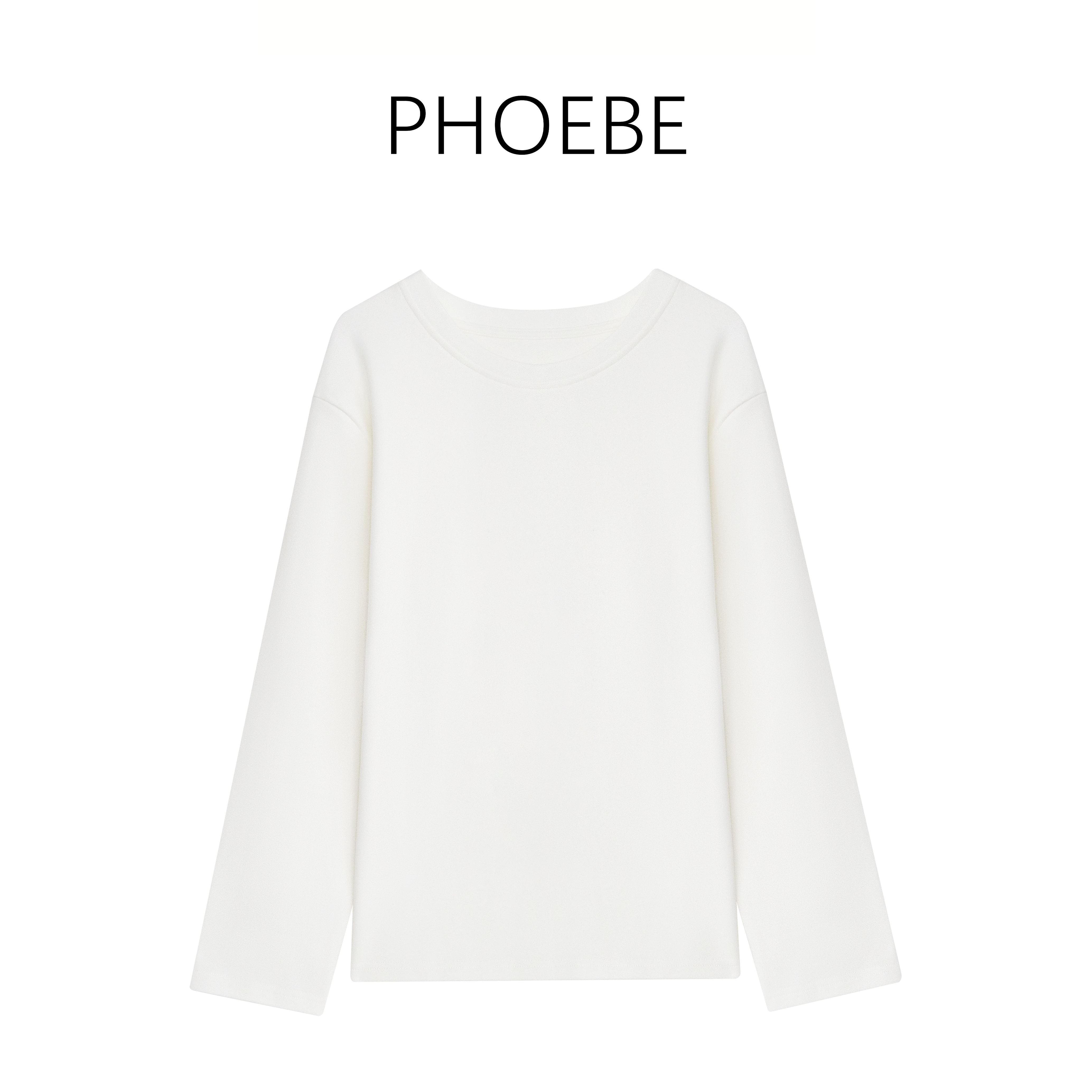 【经典白T】PHOEBE叶姐 衣柜bi备款经典白T H5121210A
