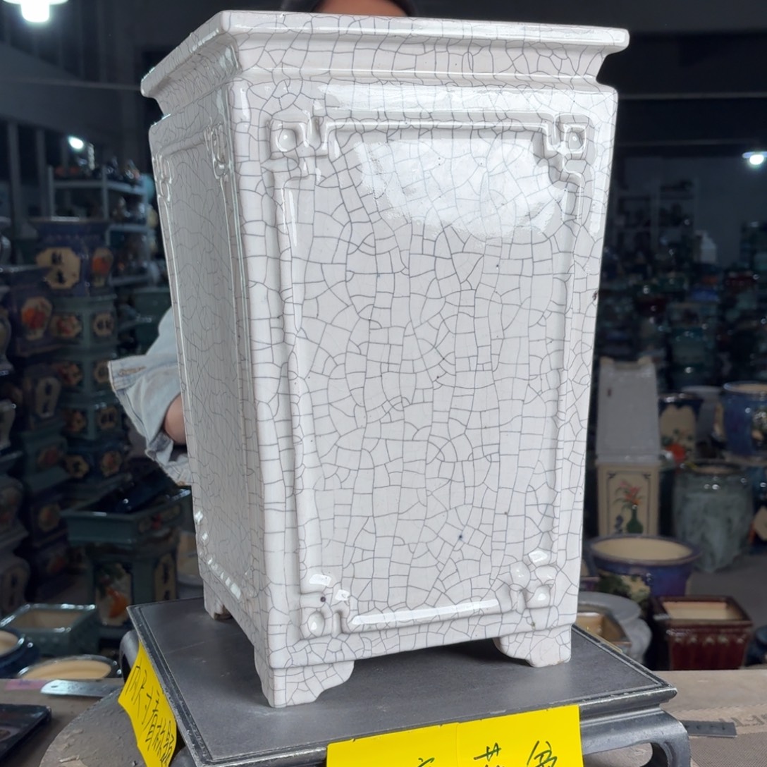 一风堂石湾花盆 内21*36小色点微瑕514