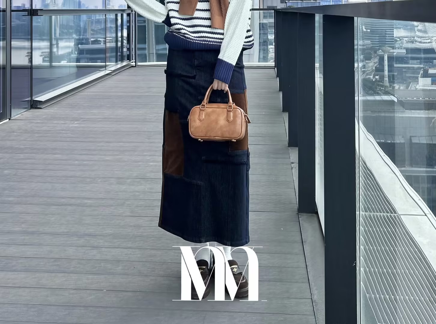 mithworld复古拼接长半裙 女常规款