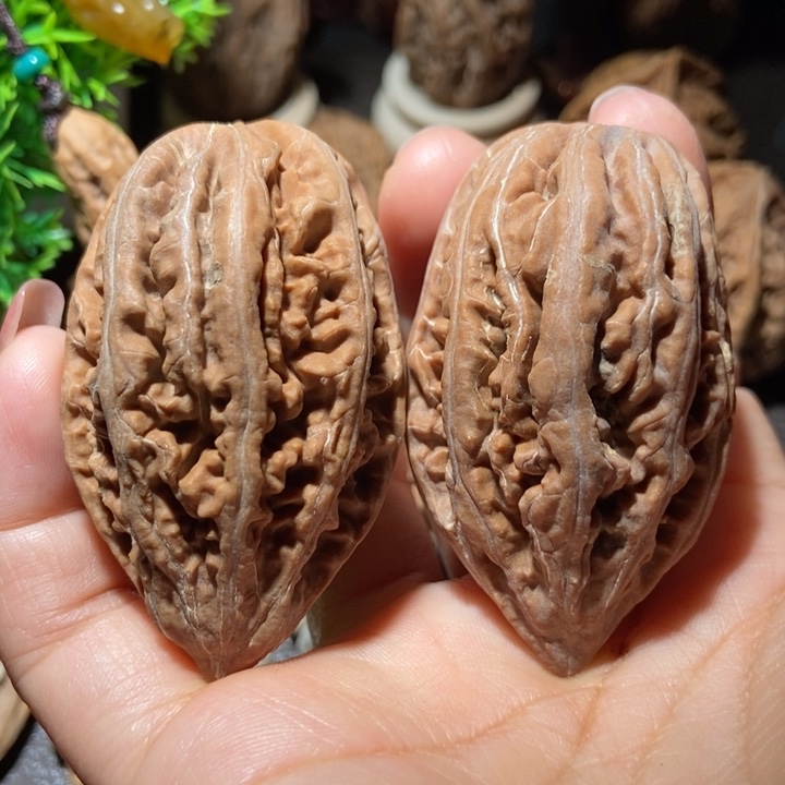 把件文玩核桃东北楸子小雪12