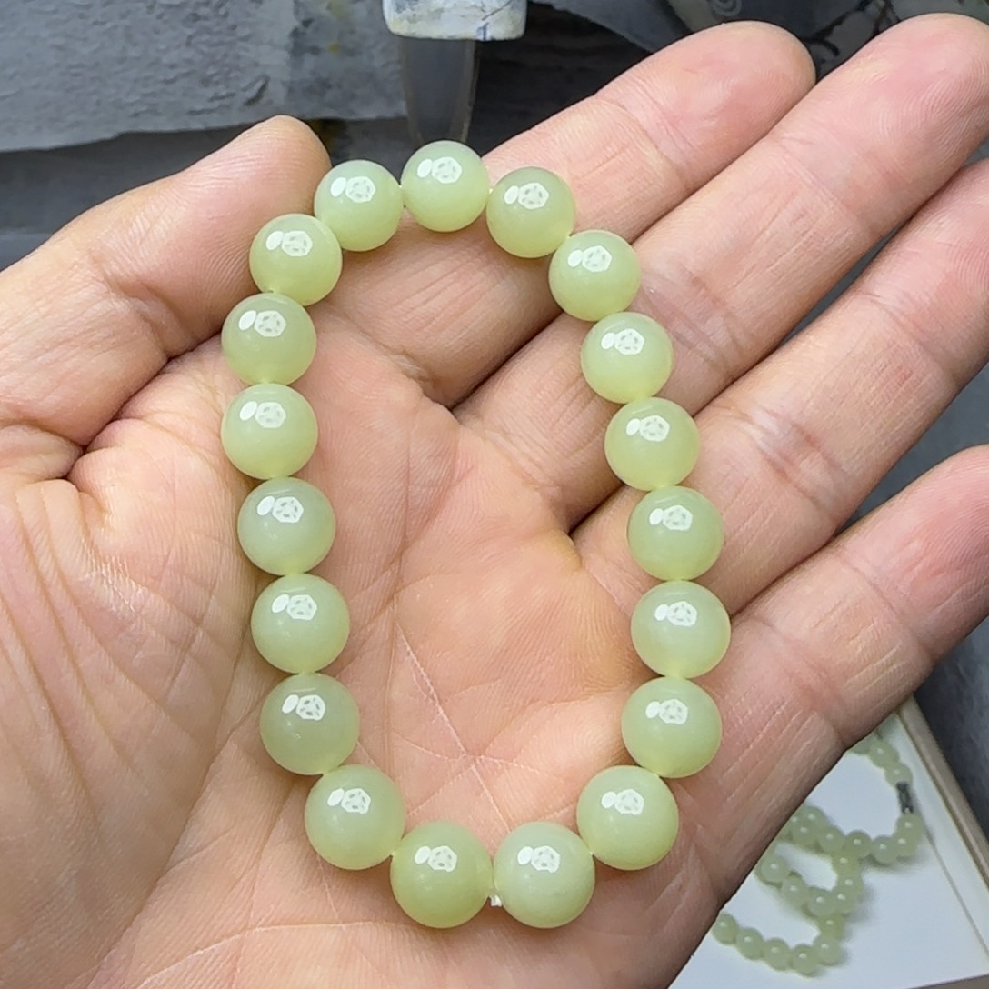 颈饰未镶嵌和田玉头货黄口10