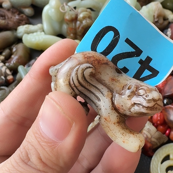用***2和田玉未镶嵌颈饰