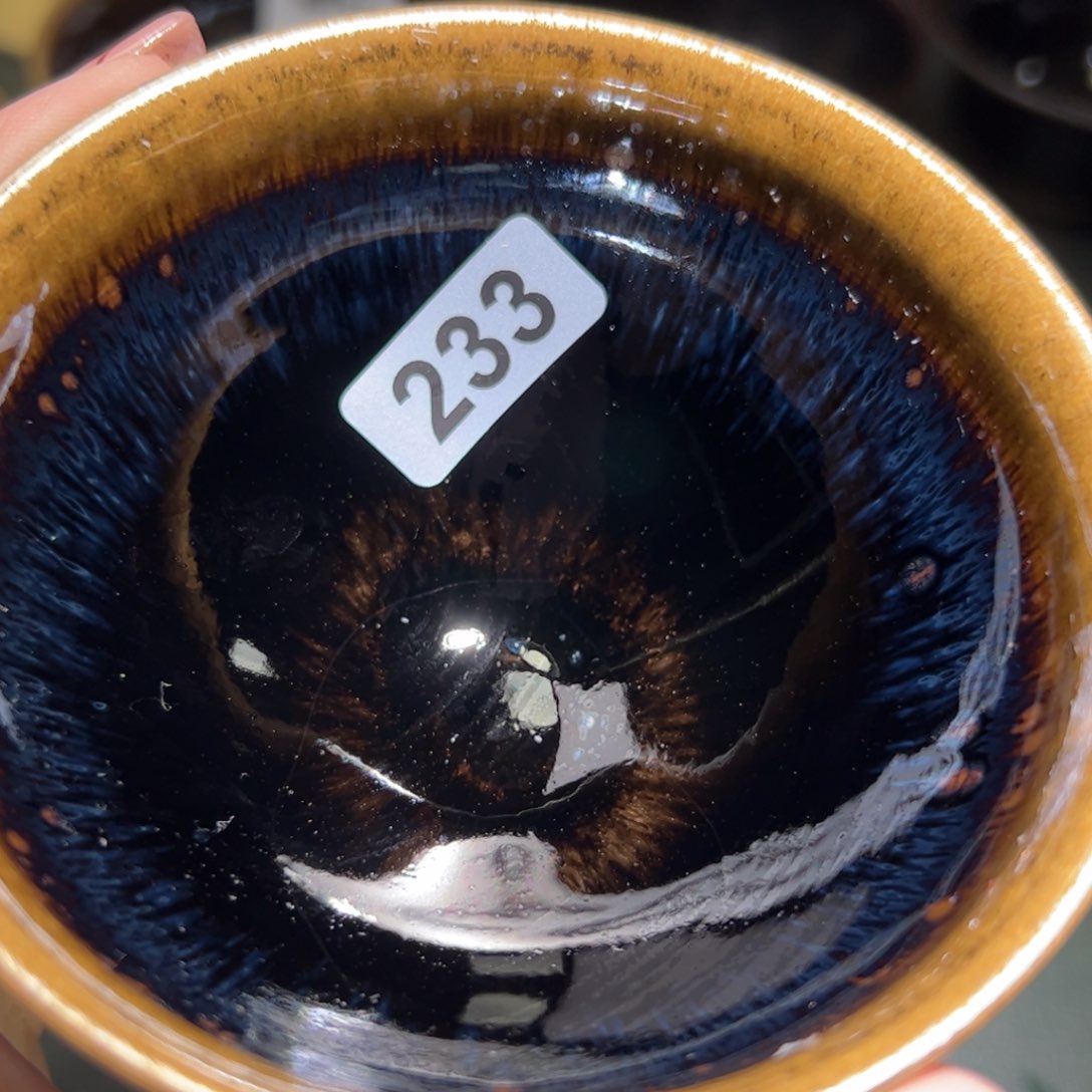 茶盏全手工原矿原釉建盏