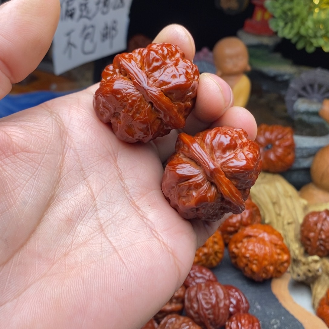 雾***人把件文玩核桃蛤蟆头