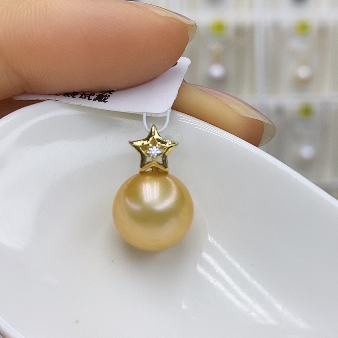 淡水珍珠未镶嵌吊坠(赠链)