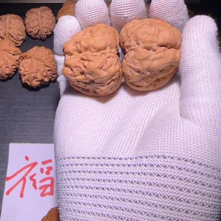 核桃蛤蟆头手把件福利款