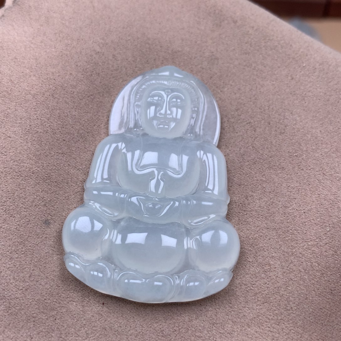 翡翠未镶嵌颈饰缅甸翡翠A货