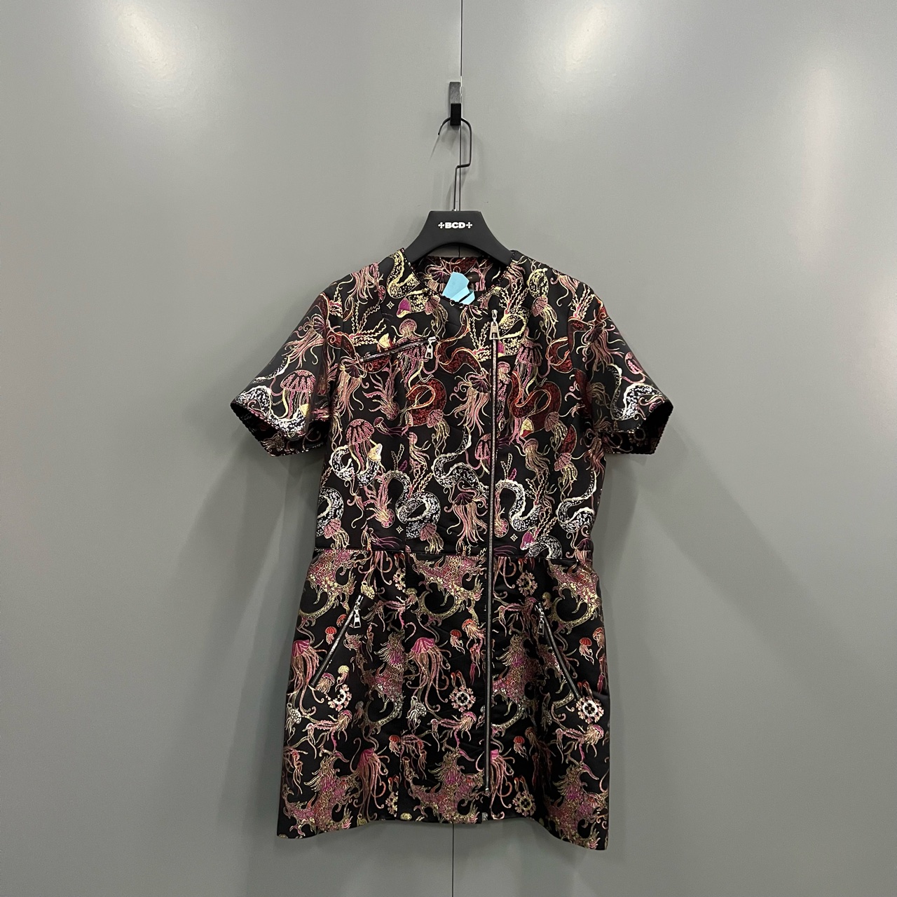 99新 LouisVuitton/路易威登 (zz1)花卉刺绣连衣裙 42码 fg206618