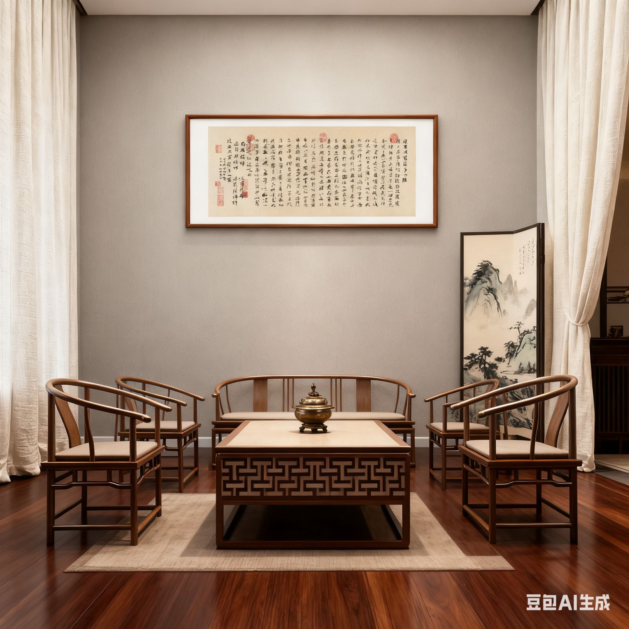 《心经》书房茶室禅房客厅办公室背景墙书法装饰画