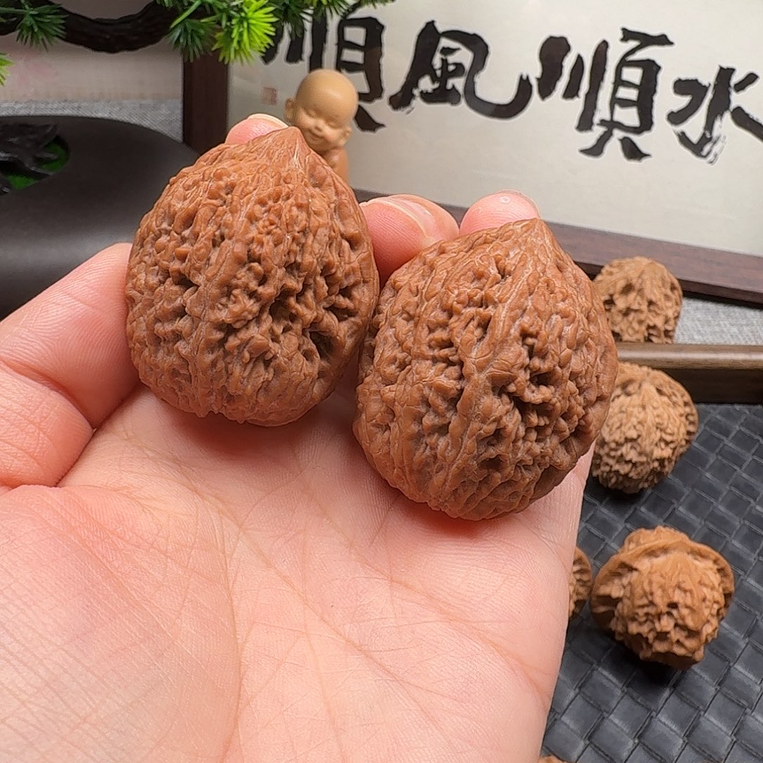 1***3吊坠文玩核桃全品蒜头37