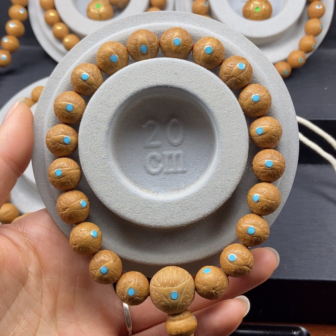 手串凤眼菩提12.5➕松