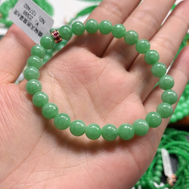 翡翠未镶嵌手链翡翠