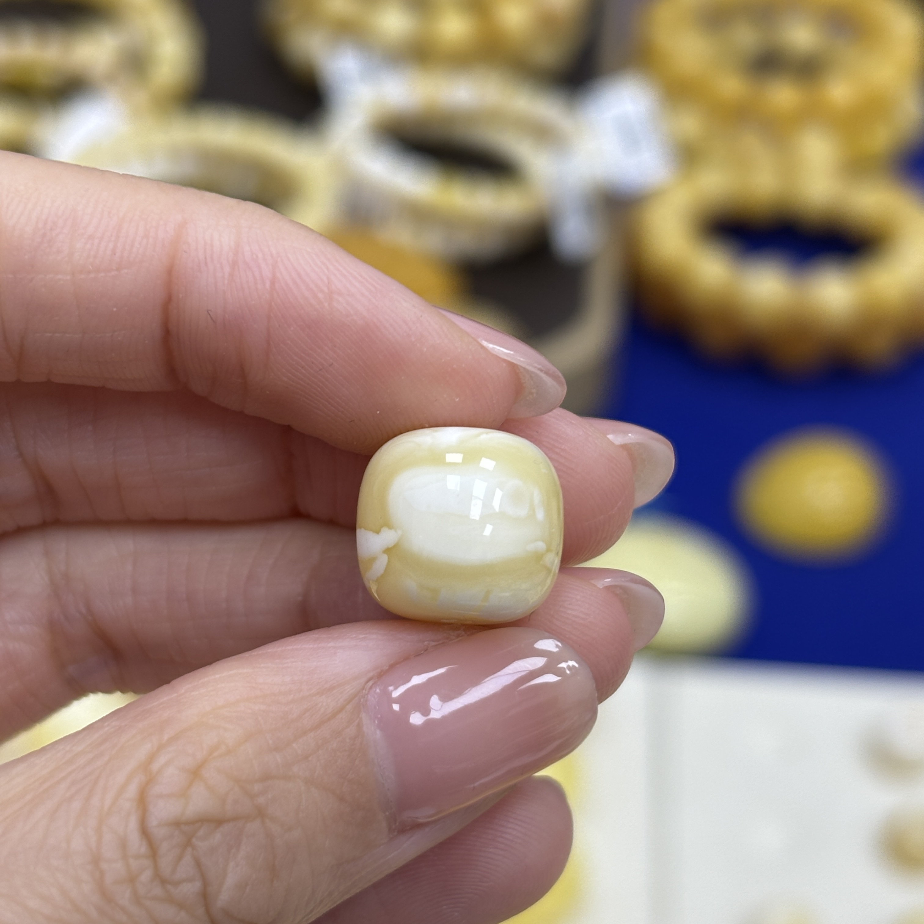 13*12.0mm · 11-小妖珠宝天然原矿琥珀蜜蜡