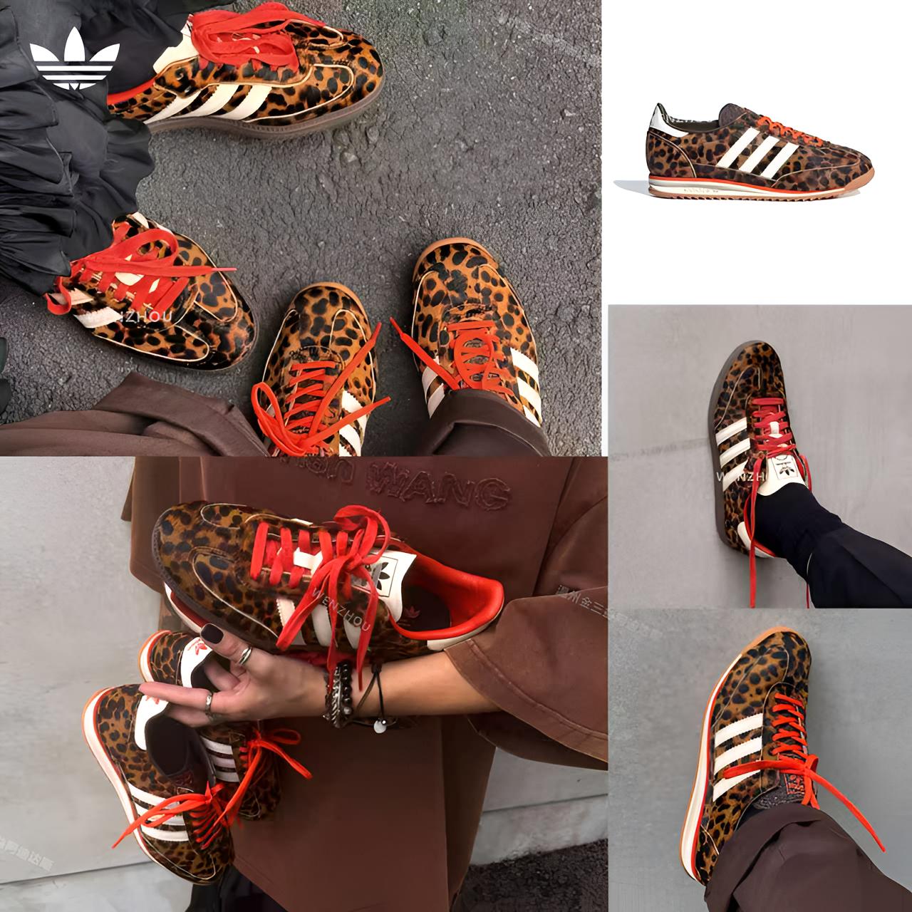 adidas/三叶草 SL72 OG SHOES 「T头鞋」经典薄底运动鞋JI0189