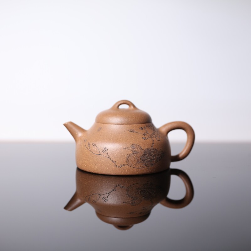 【前墅龙窑丨翊澄】陈强·范家  老段泥  约150cc 紫砂壶