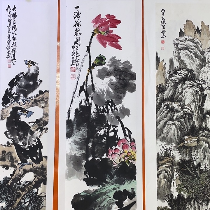 国画张圣敏先生纯手绘作品