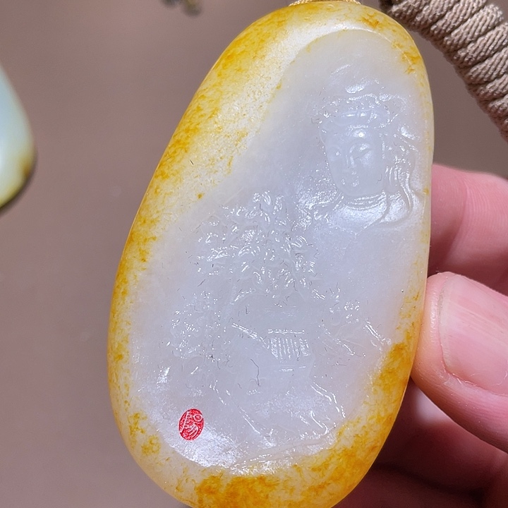 和田玉挂件未镶嵌D1 