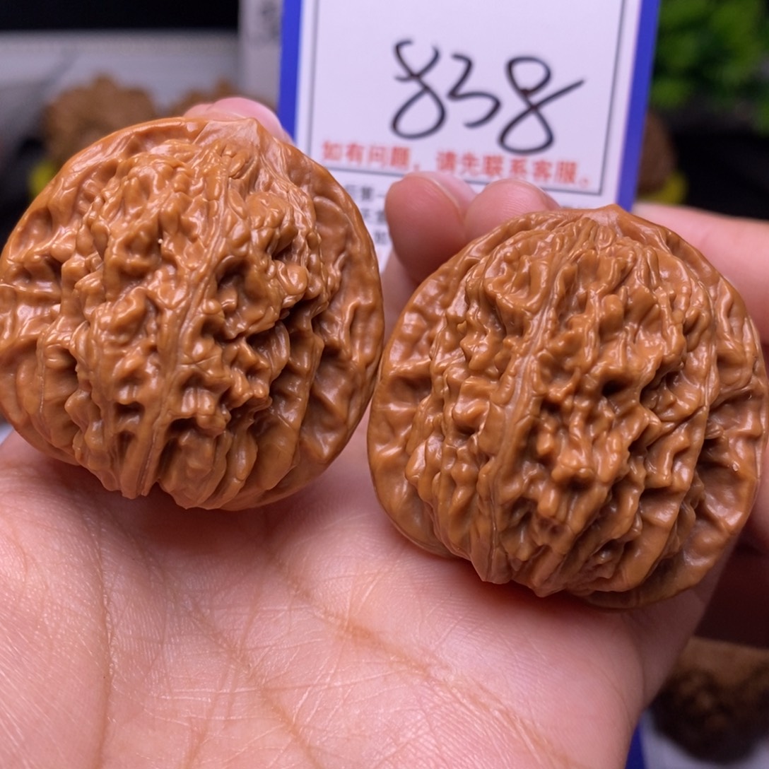 文玩核桃把件40四座楼838