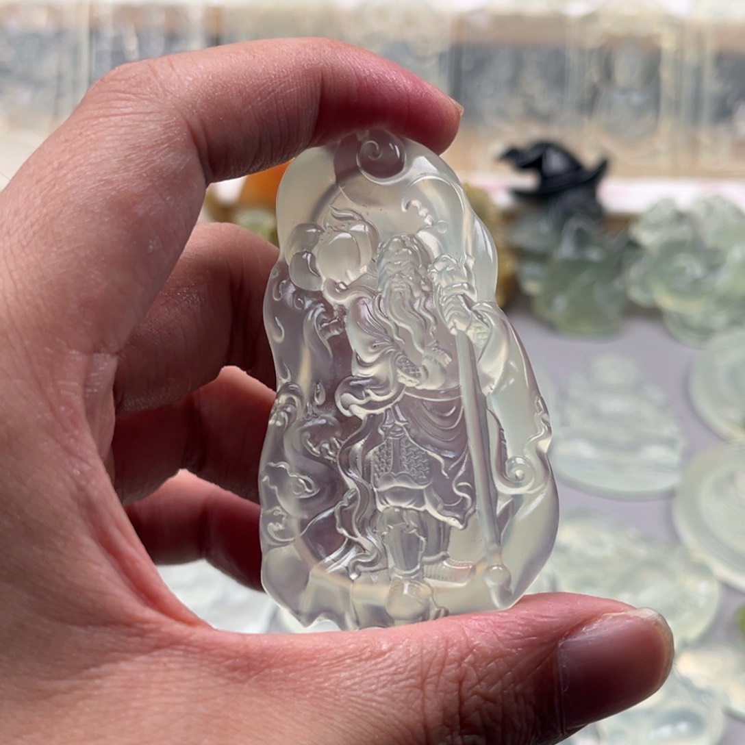 未镶嵌蛇纹石玉颈饰G****丶