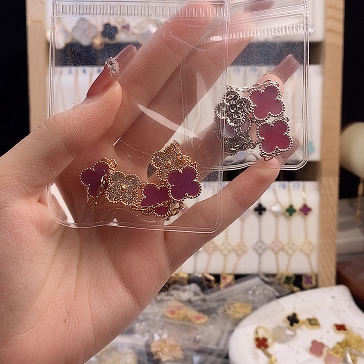 羊羔毛紫罗兰粉贝间钻