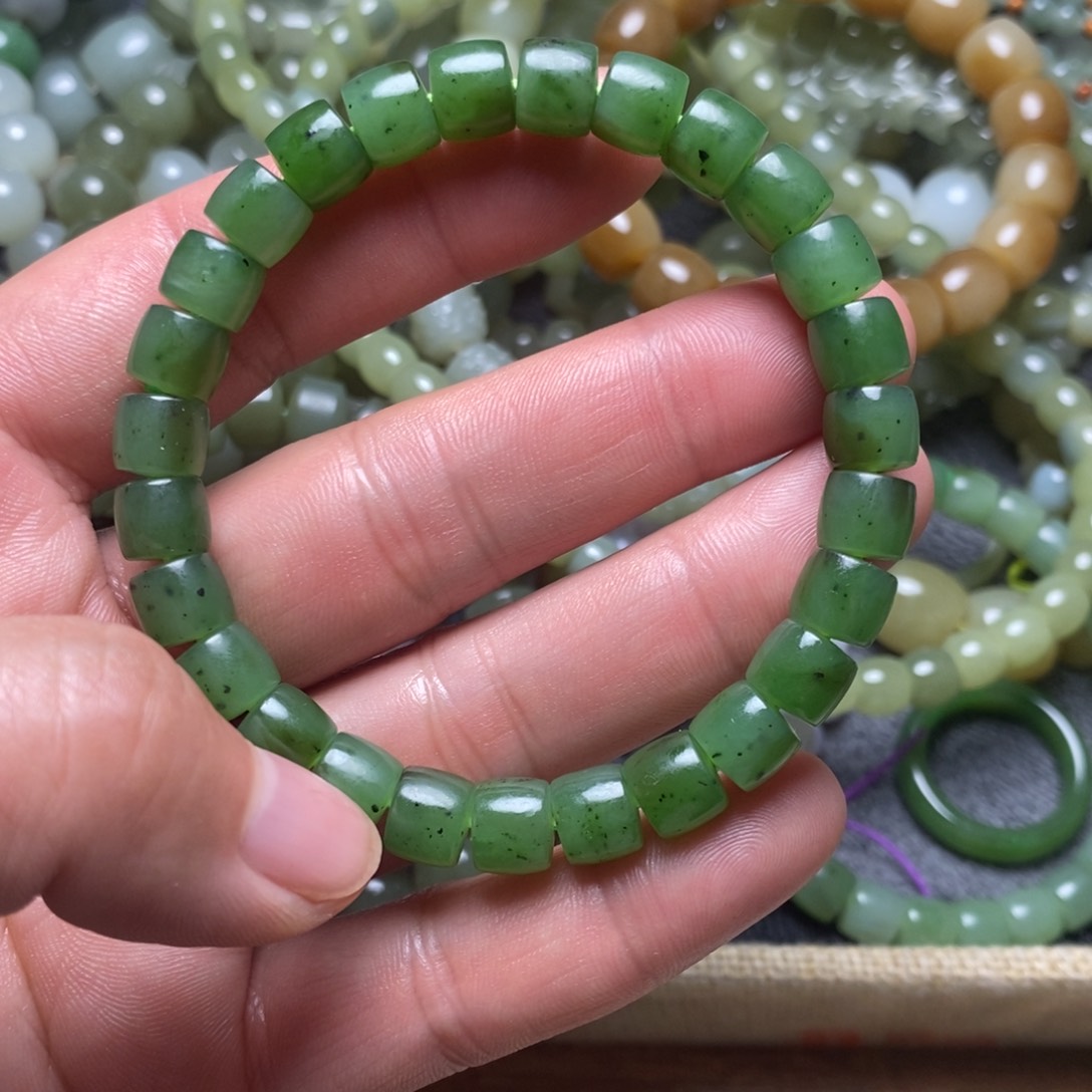 和田玉手链未镶嵌