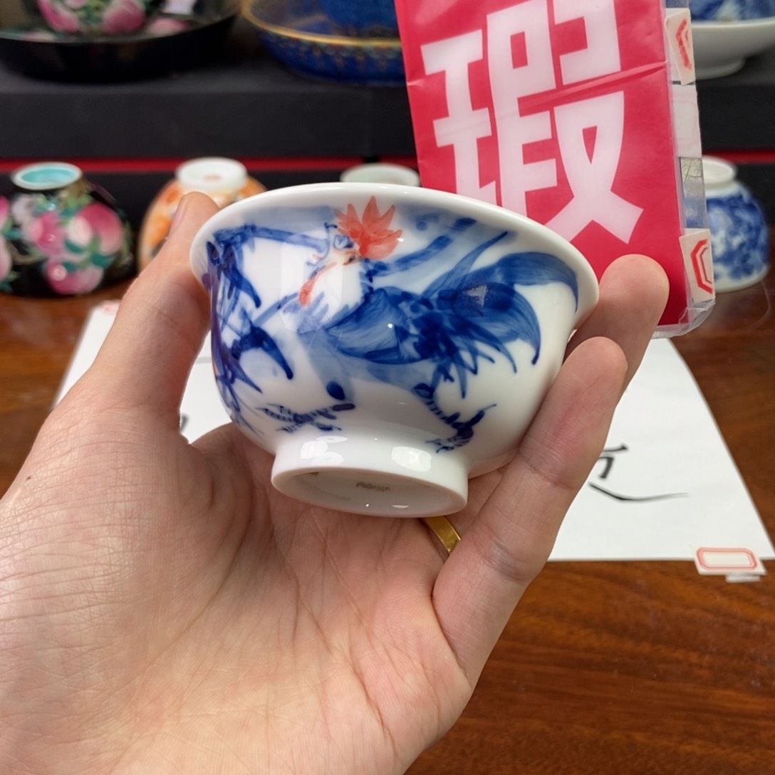 杯景德镇手绘陶瓷艺术