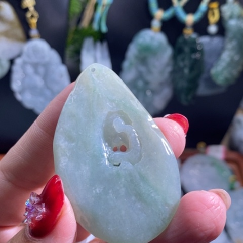 【闪购商品】颈饰未镶嵌翡翠悟道