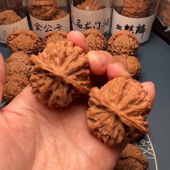 吊坠文玩核桃42自然桩苹果园
