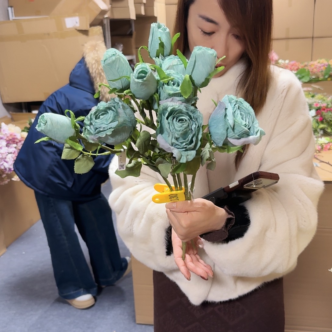 130号「闪购」仿真花，公主请下单