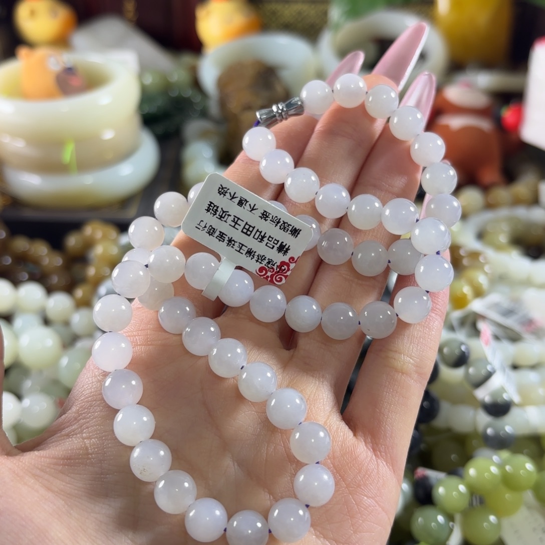 和田玉未镶嵌手链149