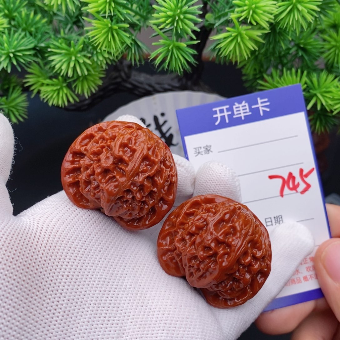 文玩核桃把件41宫灯745