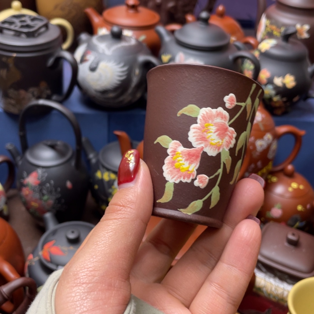 茶杯紫砂紫砂主人杯50cc