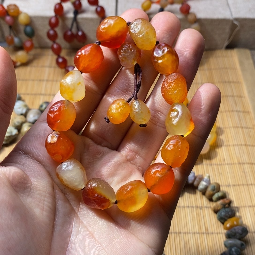 玛瑙/玉髓手链未镶嵌