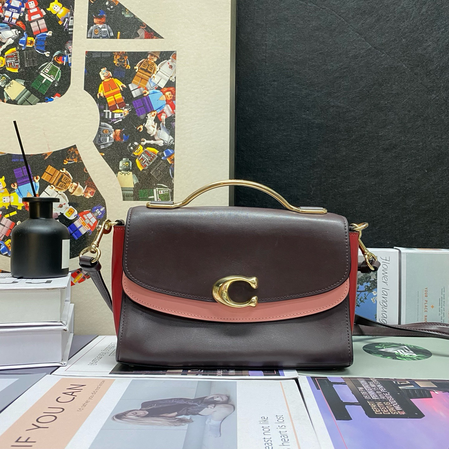 95新 COACH/蔻驰 23224斜挎包23*16