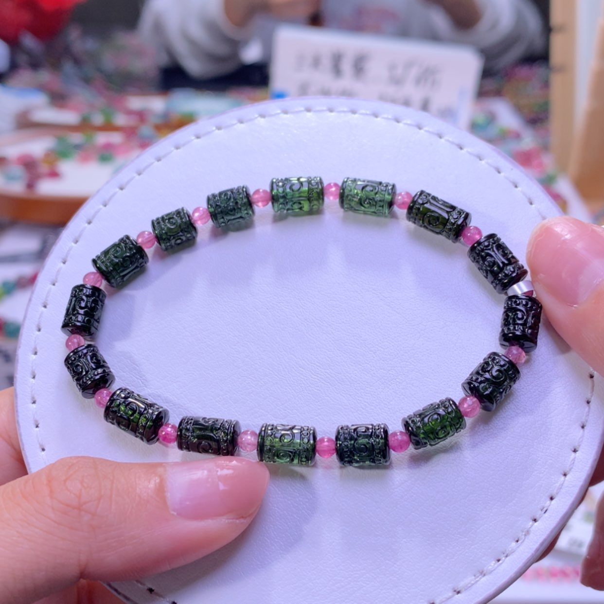 【闪购商品】未镶嵌手串碧玺5.8mm左右