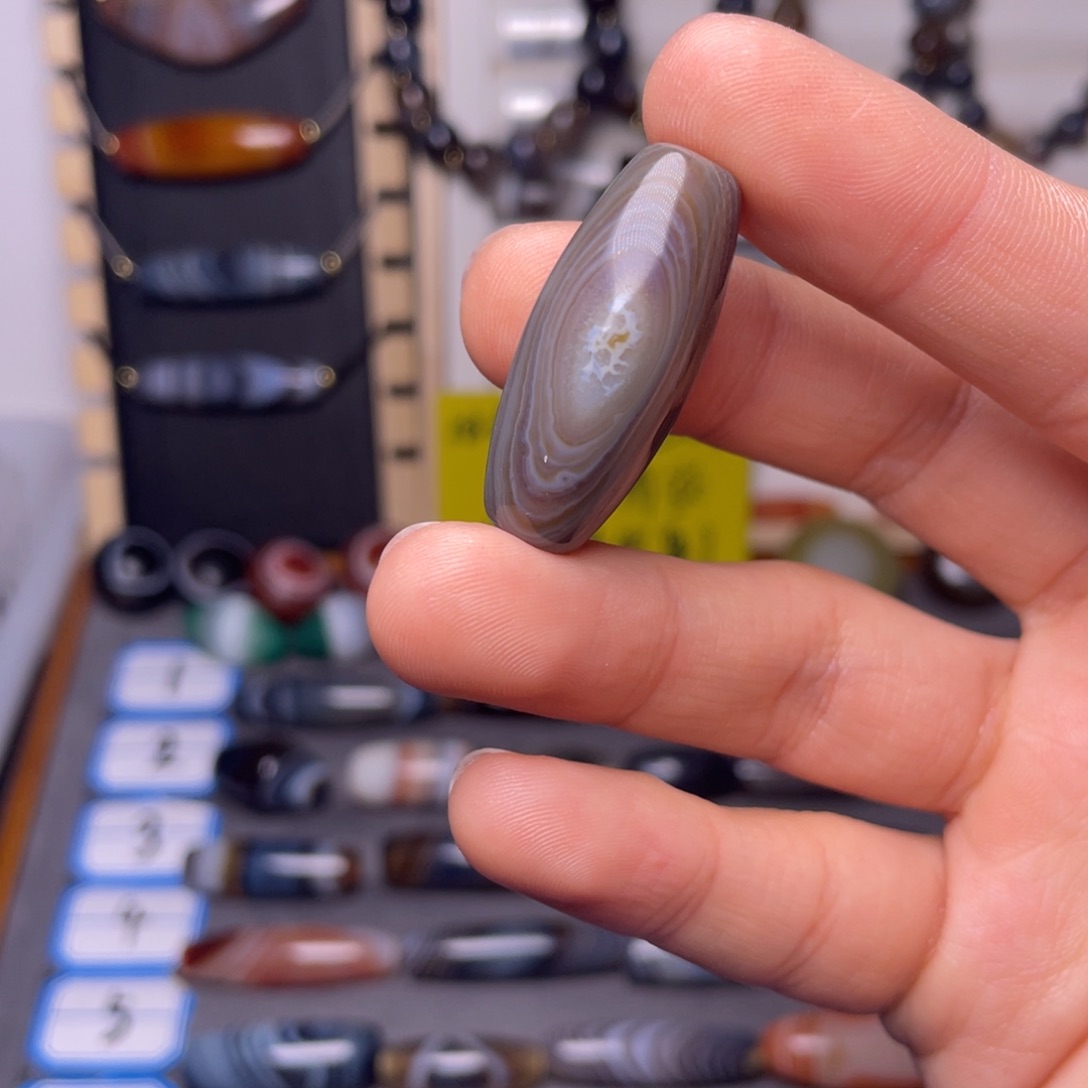 A****玛瑙/玉髓合金颈饰