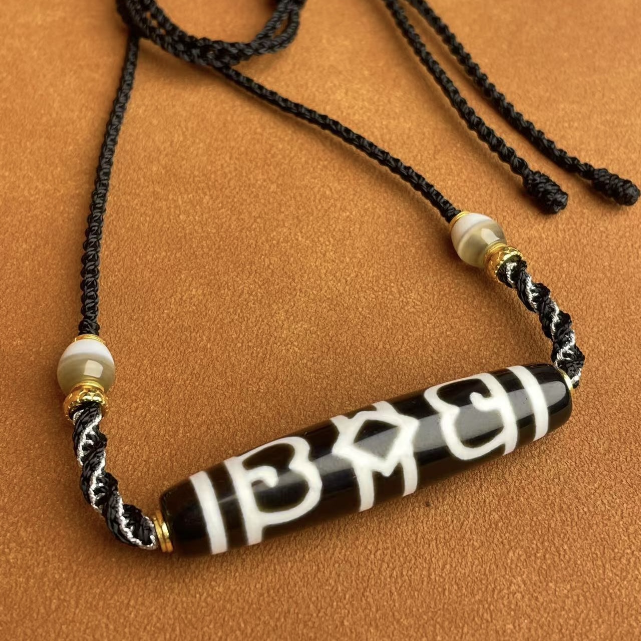 壹加师姐|手工设计横版f帽玛瑙项链多样性发一6682h