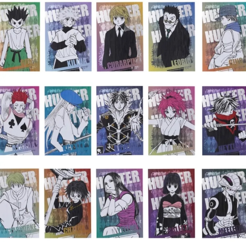 【拆包】全职猎人原画金属卡